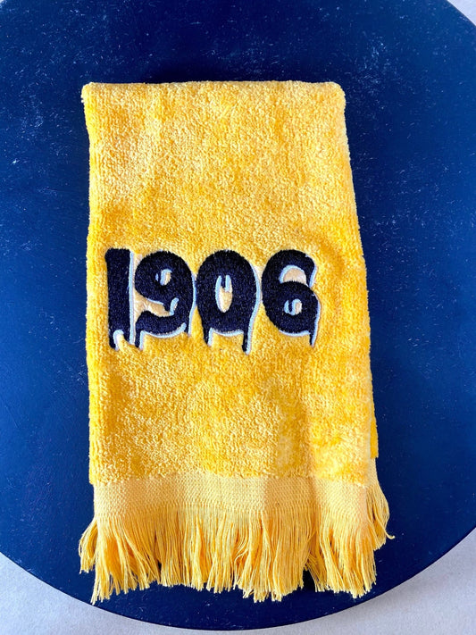 Alpha Phi Alpha Towel β Embroidered Fraternity Gift for Probate & Greek Events | Divine 9 Drip