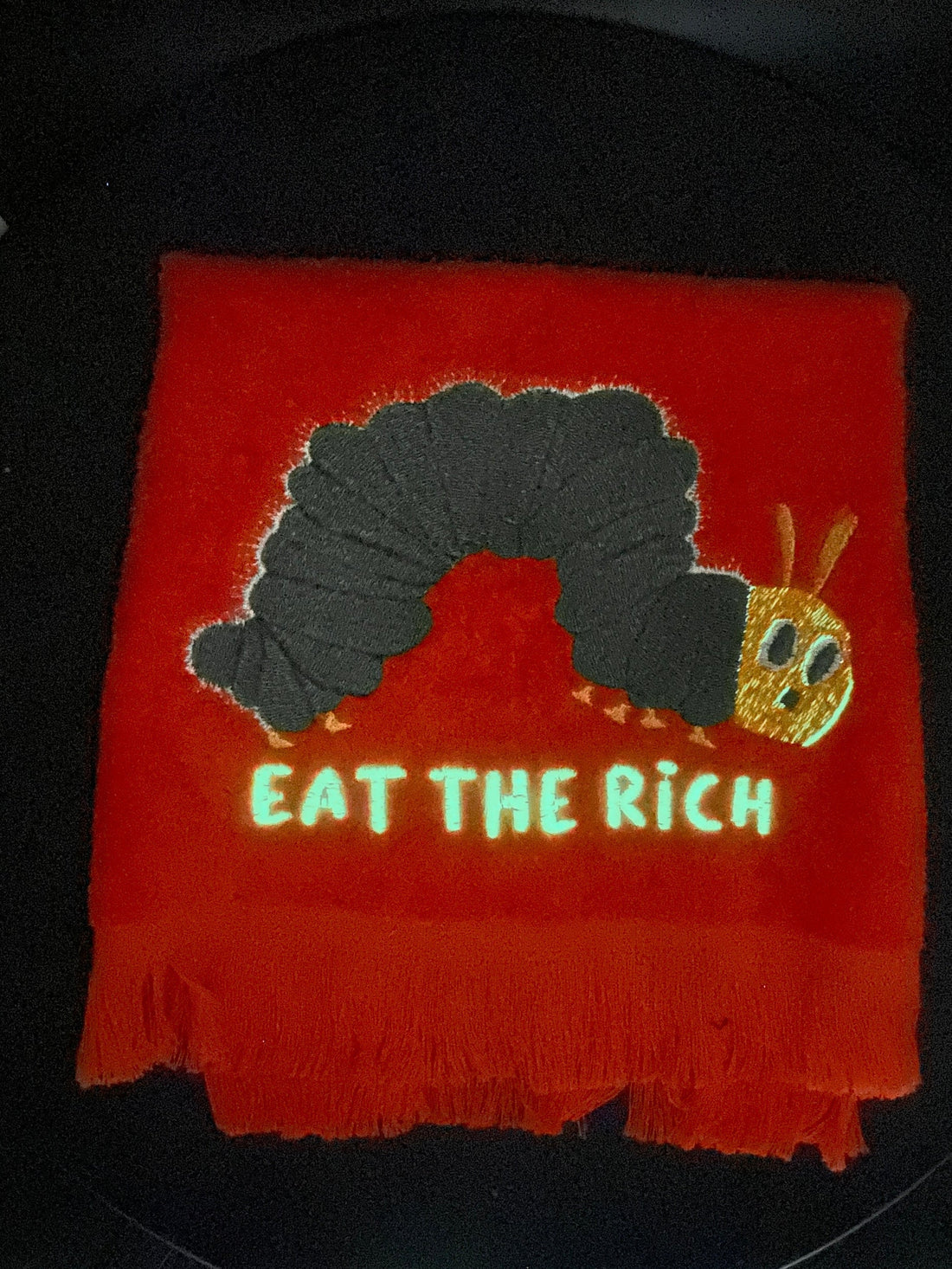 Eat the Rich: A Protest Towel Designed for Visibility, Function, and Resistance - West & Remount Custom Apparel