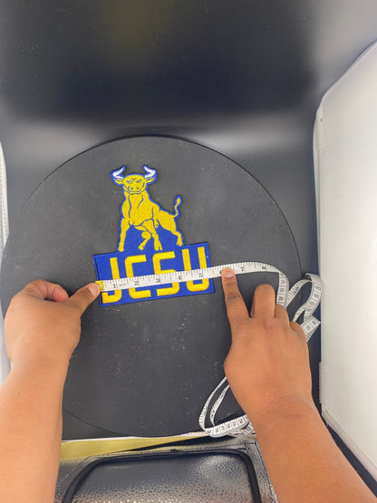 JCSU Golden Bull Iron - On Patch  - West & Remount Custom Apparel