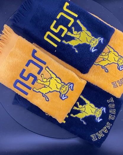 JCSU Golden Bull Embroidered Towel