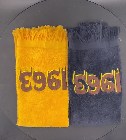 Iota Phi Theta Embroidered 1963 Drip Stroll Towel