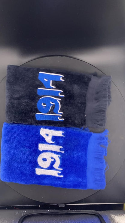 Phi Beta Sigma Embroidered 1914 Drip Stroll Towel